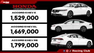 Honda Accord G11 2024 ราคา