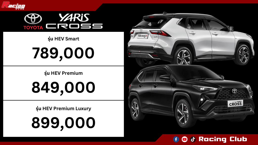 Toyota Yaris Cross ราคา