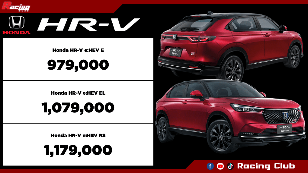 Honda HR-V ราคา