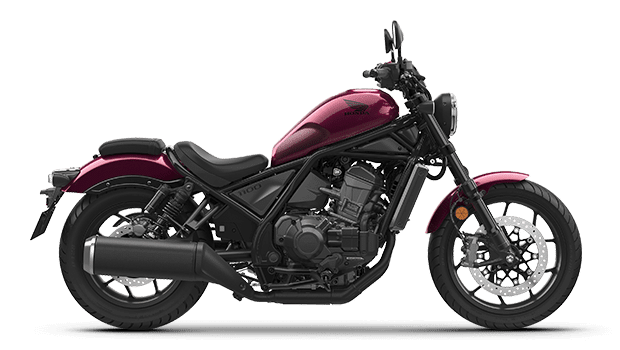 Honda New Rebel1100 DCT สี BORDEAUX RED (R-B)