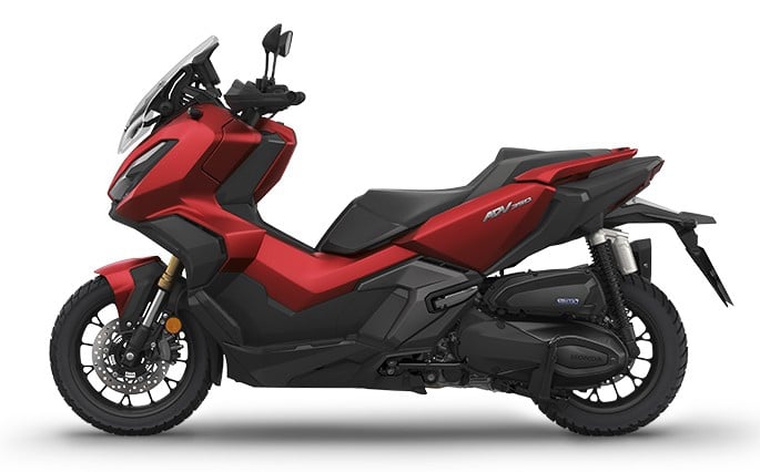 2024 ADV350 สี Red Twilight