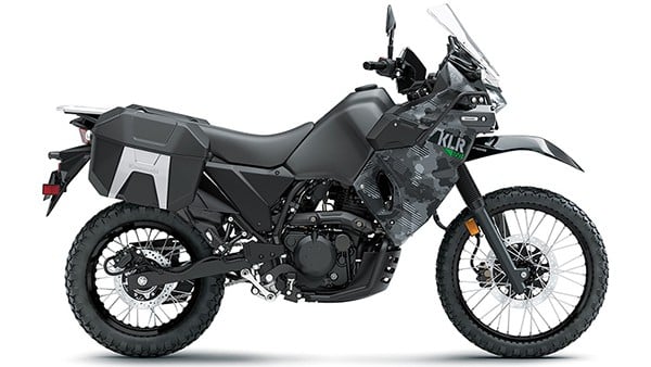 KLR650 Adventure ปี 2022 สี Cypher Camo Gray