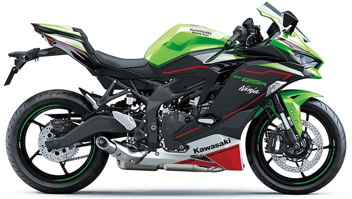 ZX25R สี Lime Green/Ebony/Pearl Blizzard White