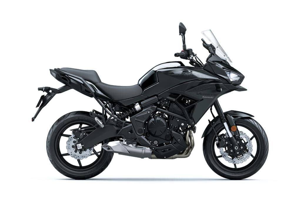 Versys 650 สี Metallic Spark Black / Metallic Flat Spark Black